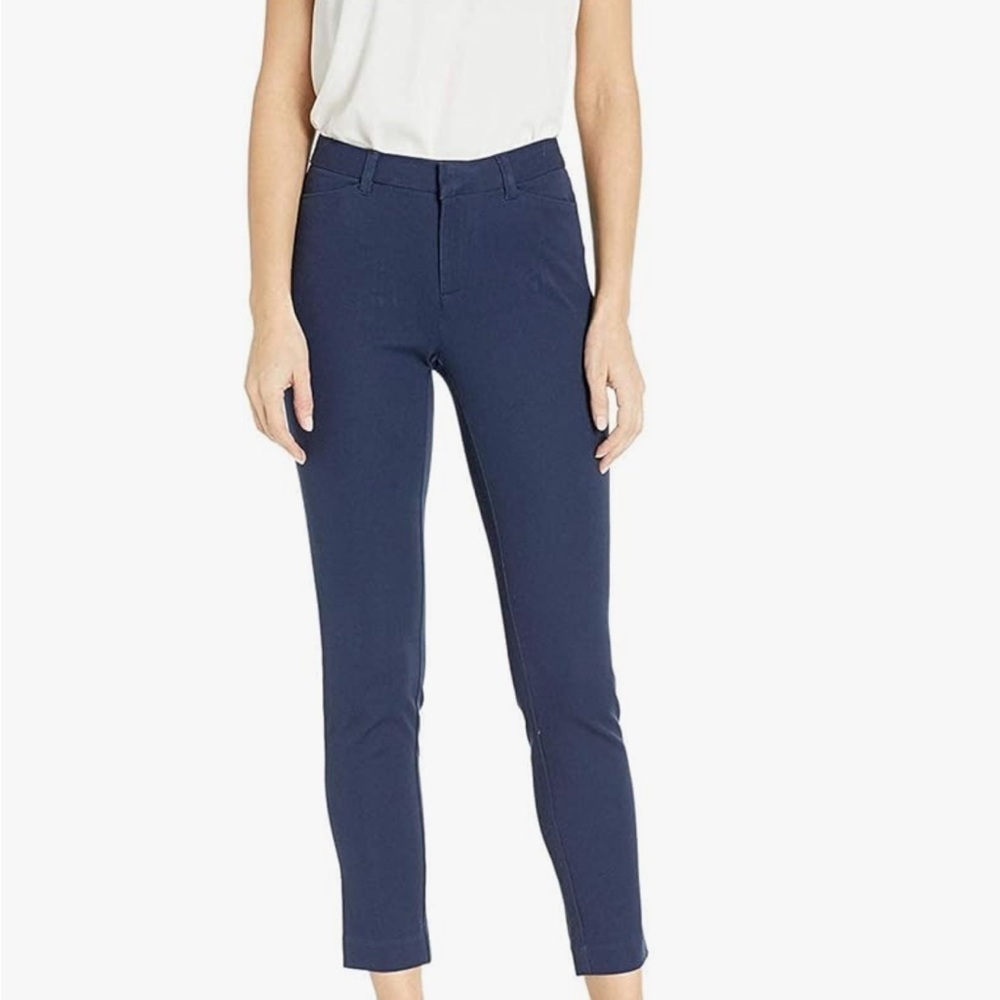 Amazon essentials, navy blue skinny ankle pants size large